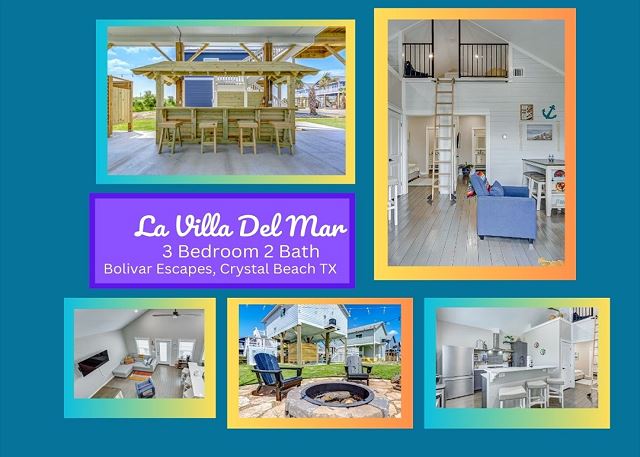 La Villa del Mar-Community Pool-2 bedroom plus loft, 2 bath sleeps 8.