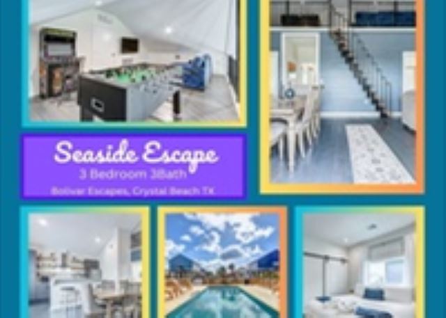 Seaside Escape-Community Pool-3 bedroom with a loft, 3 bath, and sleeps 10.