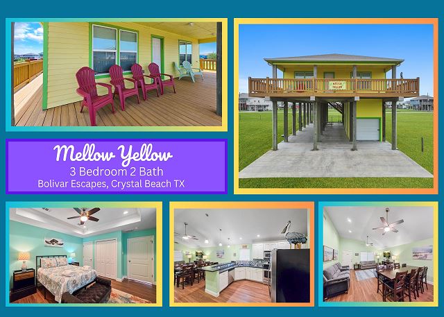 Mellow Yellow-3 bedroom, 2 bathroom, pet-friendly home.