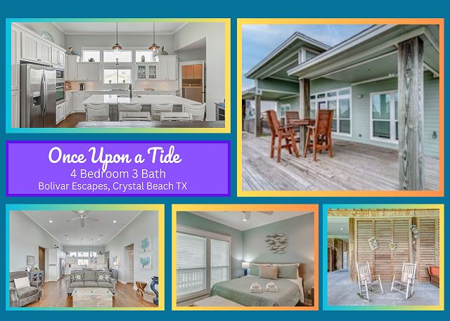 Once Upon a Tide-Spacious-4 bedroom 3 bath home that sleeps 11.