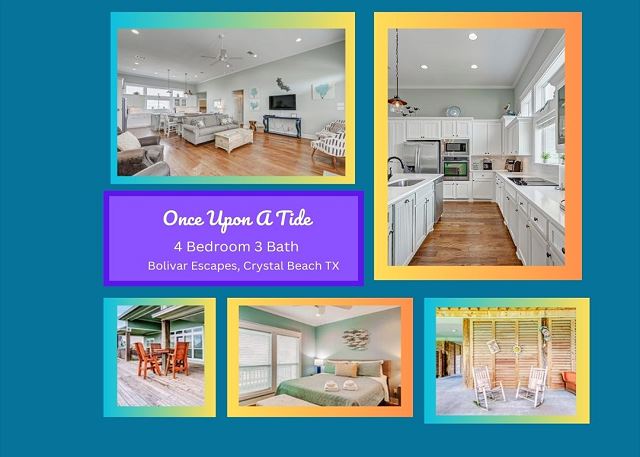 Once Upon a Tide-Spacious-4 bedroom 3 bath home that sleeps 11.