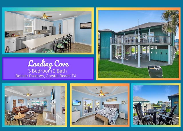 Landing Cove 3 Bedroom 2 Bath Sleeps 11 Just a 3 minute walk to the beach
