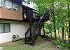 Back deck entrance