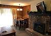 Living Room with Gas Fireplace, Wireless Internet, Cable TV, Dining Table for 4