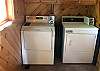 Washer and Dryer and Storage Room
