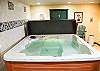 Large indoor hot tub