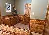 Lower Level Queen Bed Room with Large Closet. New Carpeting Throughout! (Newly Remodeled)
