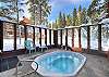 outdoor hot tub