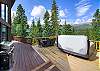 Deck with grill
