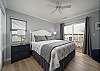 Bedroom 6 - on the upper level, on the North side and/or right as you're facing the street. Has a king bed