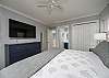 Bedroom 6 - on the upper level, on the North side and/or right as you're facing the street. Has a king bed