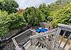 Outdoor Stairs to Rooftop Deck