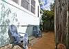 Side Seating Area and Walkway to Outdoor Shower