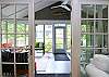 View into Sunroom from Living Area