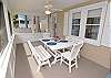 Screened Porch Dining Area