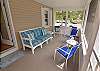 Screened Porch Sitting Area