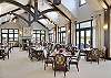 Dining In the Clubhouse