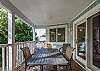 Screened Porch off Living Room