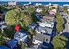 Aerial of house