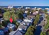 Aerial of house