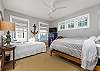 2nd Fl Bedroom 4 - 1 Queen & 1 Twin Bed