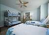 Twin Bedroom with Twin Bunk