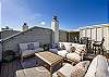 Spacious rooftop deck!