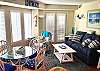Second Floor Living and Dining