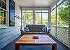 Screened In Porch sitting area