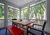 Screened in porch view 3