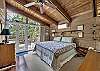 Master bedroom in main house