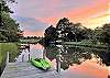 Sunset by the dock