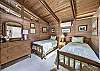 First Bedroom off of screened porch