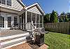 Deck and Yard Area