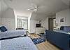2nd Floor Bedroom with 2 Twins and Twin Daybed