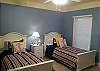 Bedroom with twins