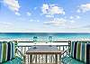Stunning views of the Emerald Coast right from your private balcony. You are directly on the Gulf of Mexico.