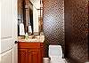 Posh guest bathroom in the hallway for just another exquisite feature of SouthBeach501~