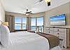 Features king size bed and breathtaking views of the gulf.