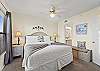 ...comfortable King size bed awaits!