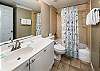 A gorgeous guest bathroom