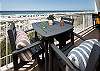Balcony view extends from the living area to the master bedroom and can be accessed from both. 