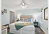 Perfect guest bedroom with a king size bed