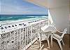 Enjoy your morning coffee out on the balcony table