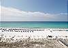 Relax in one of the patio chairs on the balcony of the sixth floor and take in the amazing views of the Emerald Coast!