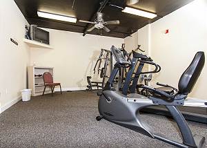 Islander has a workout room available for its guest!