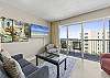 Enjoy a movie night on this huge flat screen TV!