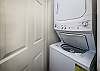 In unit washer/dryer for your convenience 