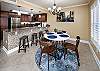 Enjoy this dining area & kitchen for all your meal needs.  