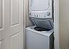 In unit washer and dryer for your convenience!